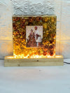 Square block varmala preservation led lamp