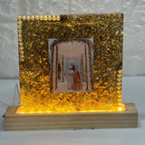 LED Resin Wedding Memory Frame (10- inches)