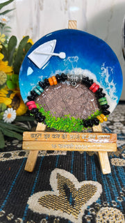 Braslet memory Preservation in resin ocean coaster