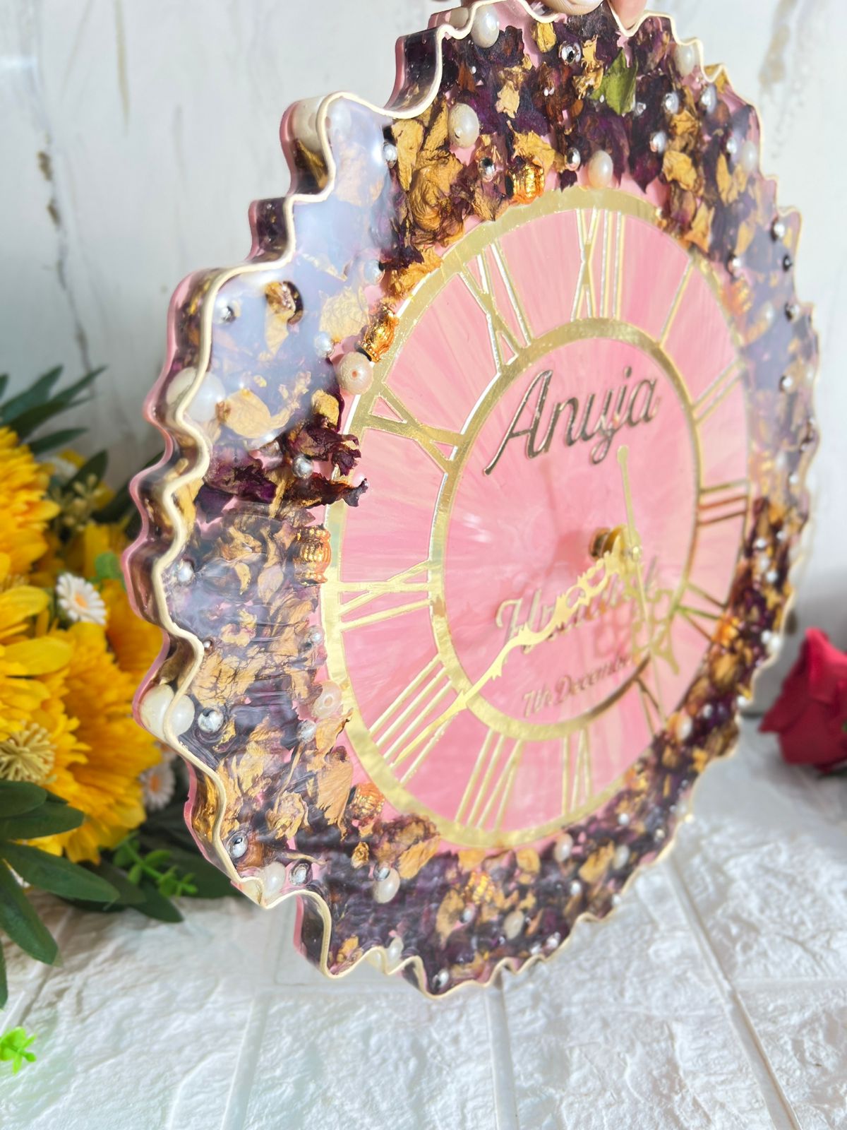 Resin Combo Set with Wedding Flower Preservation