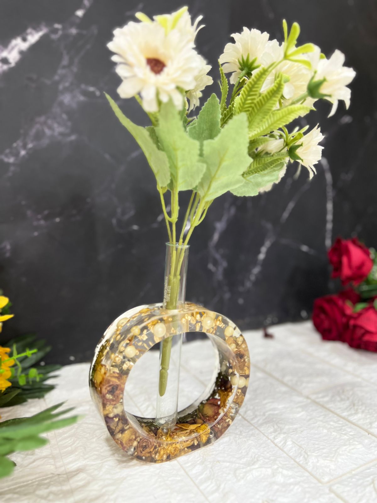 Resin Combo Set with Wedding Flower Preservation