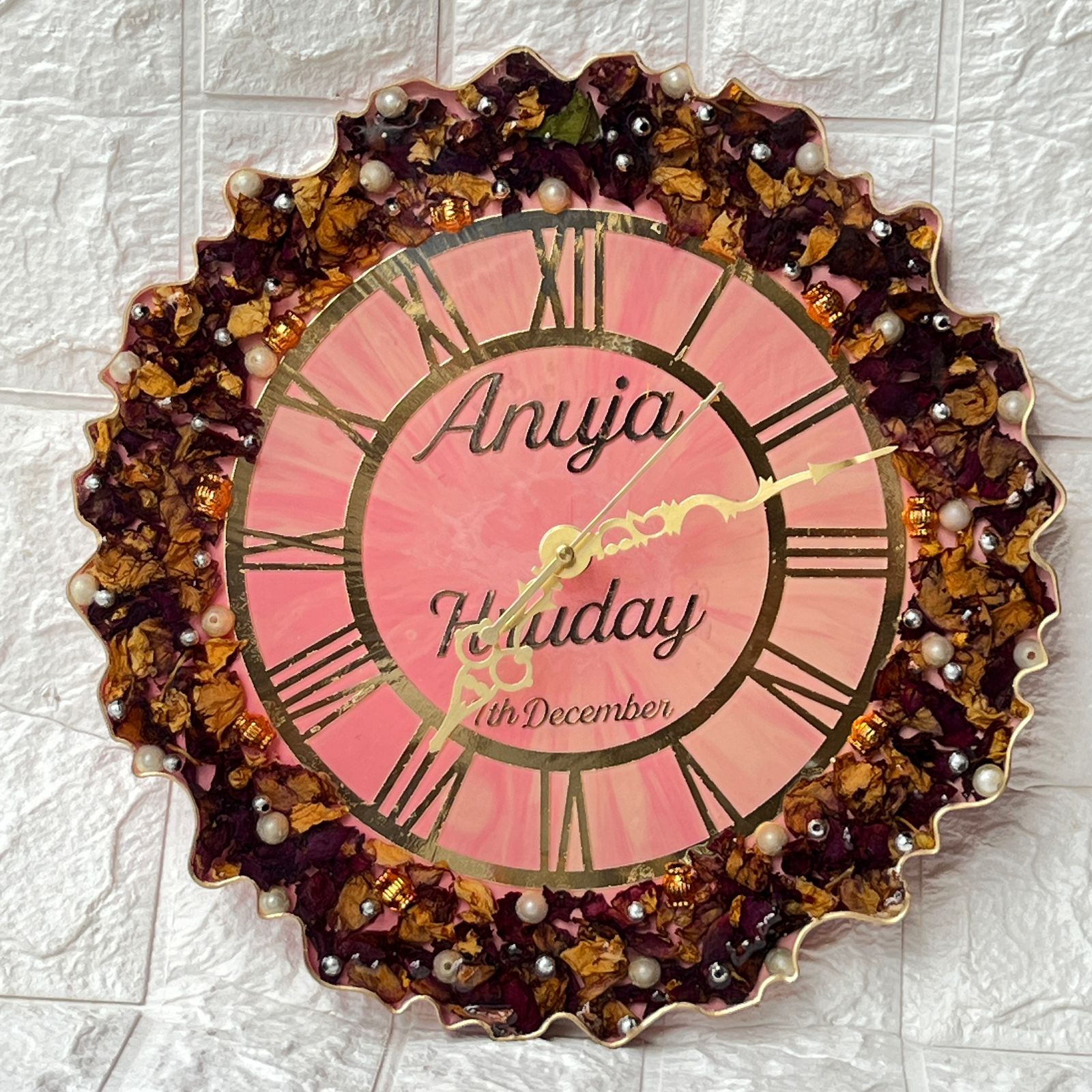 Resin Combo Set with Wedding Flower Preservation