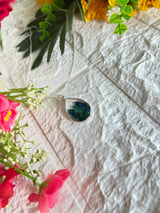 Resin orchid flower Leaf shape pendent flower  preservation