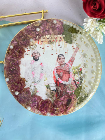 Wedding Memory Preserved Resin Keepsake (10-Inches)