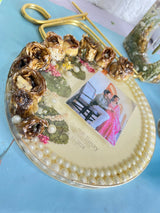 Decorative Resin Frame For Wedding Flowers & Photo Preservation (8-Inches)