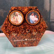 Handmade Varmala Wedding Keepsake Frame, 8 or 16 Inch