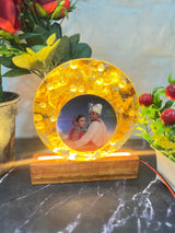 Varmala Preservation With LED Stand (6-Inches)