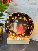 Varmala Preserved Round-Shaped Deep Casting LED Frame (8-Inches)
