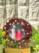 Varmala Preserved Round-Shaped Deep Casting LED Frame (8-Inches)