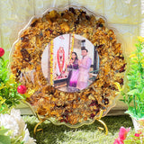 Personalized Resin Wedding Varmala Preservation Photo Frame (10- Inches)