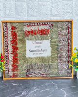 Wedding Memories Preservation in Resin Frame (15 by 18 Inches)