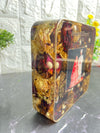 Resin 6-Inch Block with Couple photo & Varmala Preservation