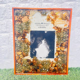Resin 15 by 18 inch with couple Photo and Full Varmala Preservation
