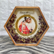 Customized Hexagonal Varmala Preservation LED Lamp
