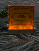 Wedding Rose Bouquet Preservation Frame | Wedding Photo & Card Preserved in LED Frame