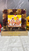 Varmala preservation block lamp with photo best seller/ unique gift idea/ wedding gift for couple