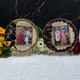 Wedding Garland Preserved Custom Resin Frame for Anniversary Gift