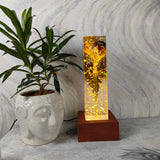 Customized Resin Flower Preservation Lamp