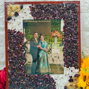 Rectangle Varmala Preserved Photo Frame for Newlyweds