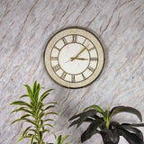 White Marble Texture Acrylic Wall Clock