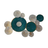 Large Metal 3D Plates Wall Art for Home Decor