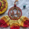 Macramé Car Hanging for Car / Birthday/ Return Gift/ Home / Kitchen -(Lord Ganesha)