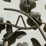 Multi Shades Butterfly Tree Metal Wall Art with LED Lights (44"×37")