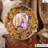 Personalized Resin Wedding Varmala Preservation Photo Frame (10- Inches)