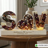 Resin Name Initial LED Lamp (6-Inches) | Couple Name Preservation