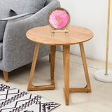 Navkar Mantra Frame for Home round, pink color 