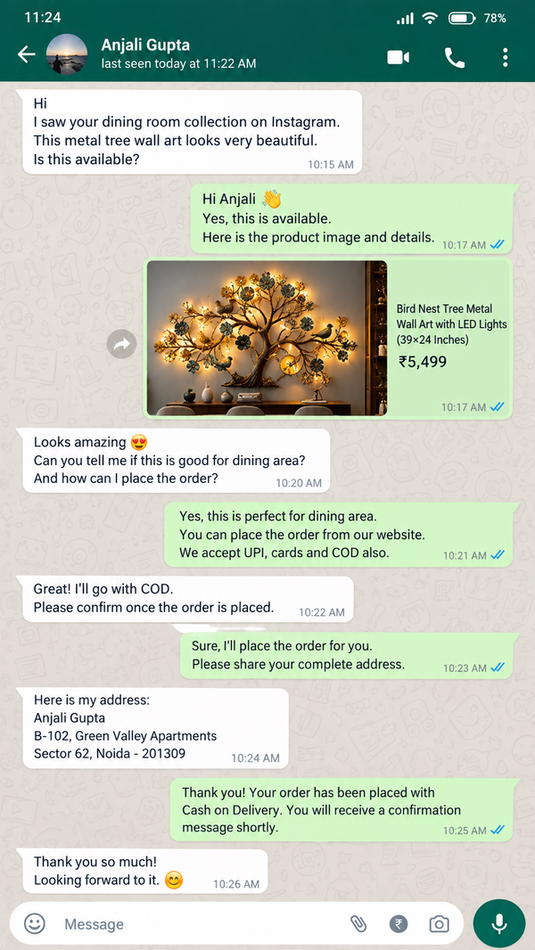 WhatsApp Customer Review 16