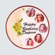 Unique Personalized Resin Birthday Photo Frame