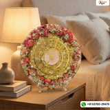Wedding Garland Preservation Resin Wall Clock (12-Inches)