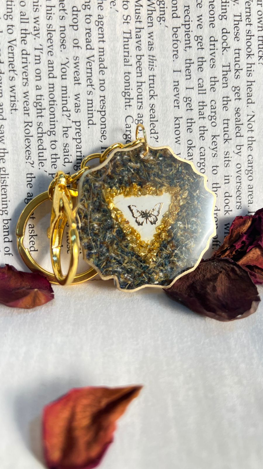 Resin 5 Combo (Planter, Two Keychain, Two Bracelets ) | Bouquet Preservation in Resin