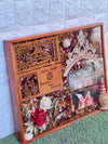 Resin 15 by 18 inch frame with Couple Card & Photo & other Stuff Varmala Preservation