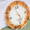 Resin 12inch round clock (4 roman number & name date) Varmala Preservation