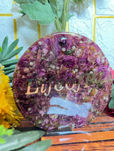 Resin 8inch Round Plantter with Text Varmala Preservation