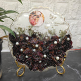Unique Resin Wedding Memory Keepsake | Wedding Roses Preservation (8-Inches)
