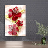 Abstract 3d Orchid Flower Jewelry Acrylic Art