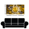 Bohemian Buddha painting with Flowers online