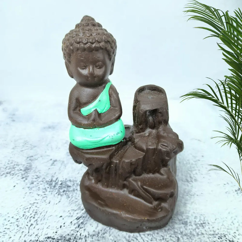 Buddha Idol Design Smoke Fountain for gifting