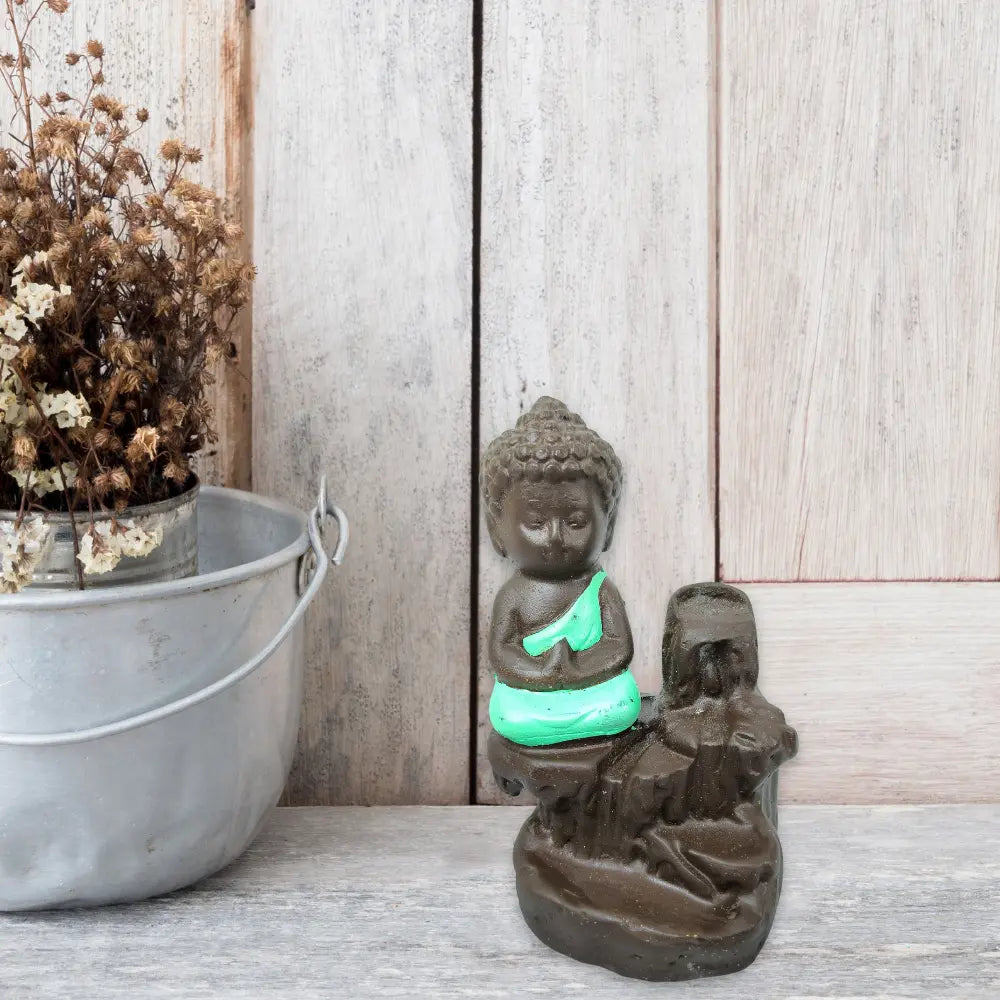 Buddha Idol Design Smoke fountain for home positivity