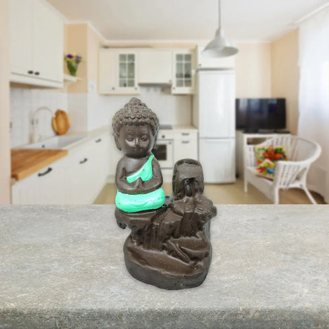 Buddha Idol Design Smoke dhoop batti fountain