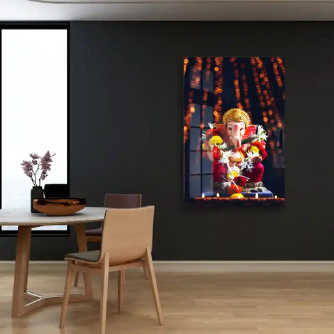 Buy Decorative Lord Ganesha Acrylic Wall Art