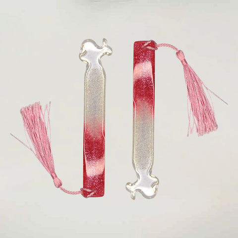 Buy Maroon Glossy resin bookmark