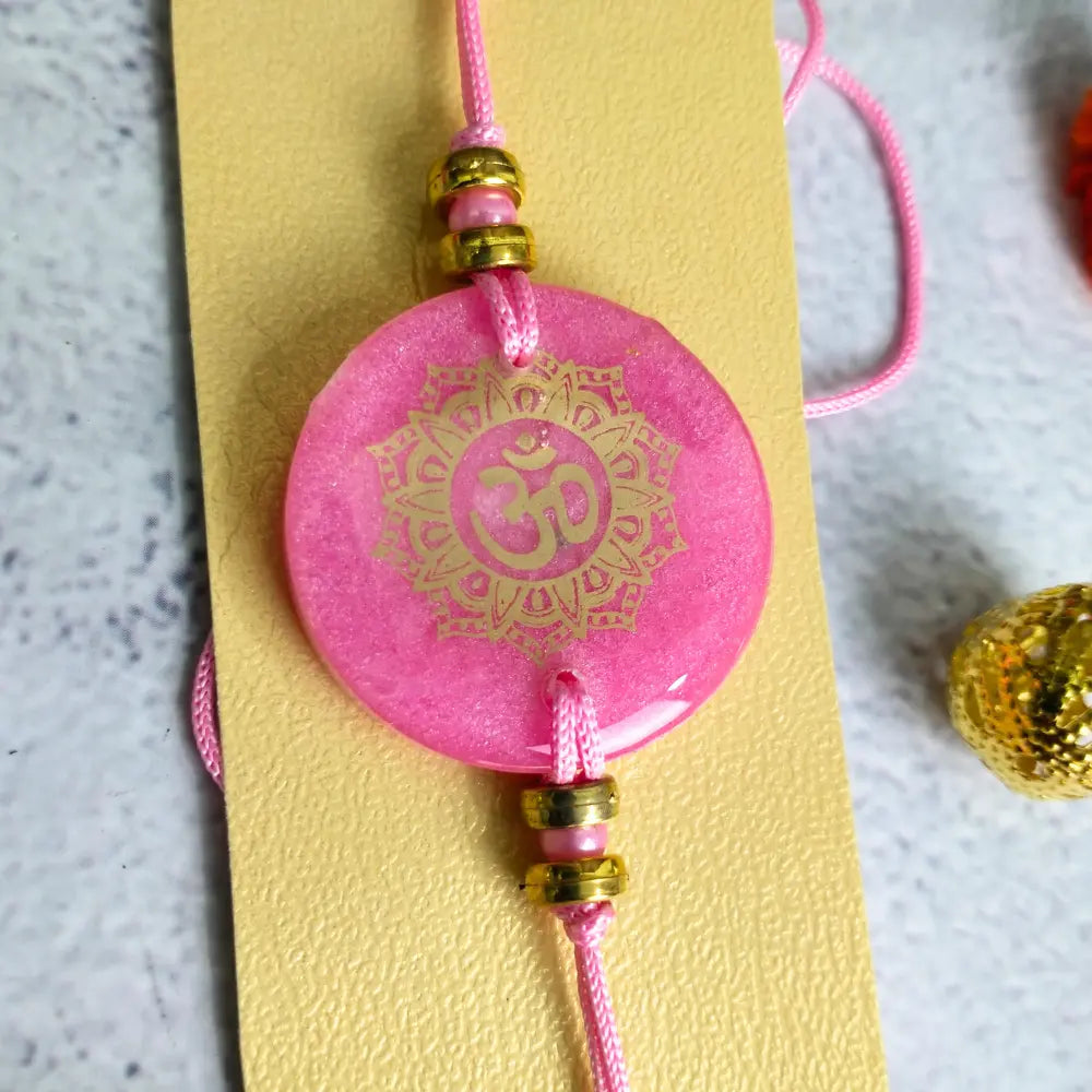 Buy Om Resin Rakhi For Brother