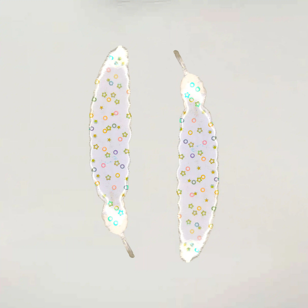 Buy Transparent with Small Star Circle resin bookmark