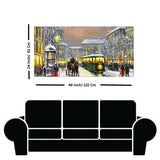 Modern Art Street Canvas Print Wall Painting