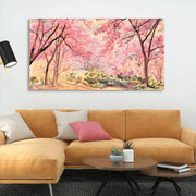 Vintage Blossom Tree Stylish Premium Wall Painting