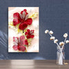 Contemporary 3d Orchid Flower Jewelry Acrylic Wall Art